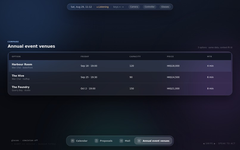 WebHUD – screenshot 2
