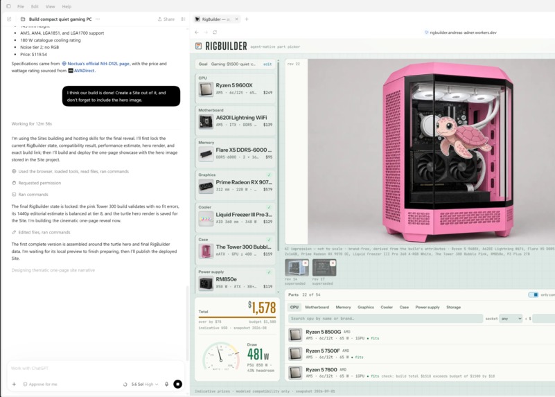 RigBuilder - the AI assisted PC Builder – screenshot 1