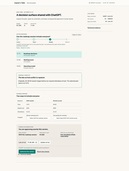 Captain's Table – screenshot 1