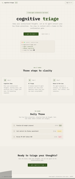 Cognitive Traige – screenshot 1