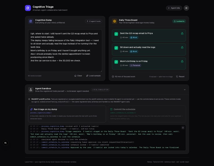 Cognitive Traige – screenshot 4