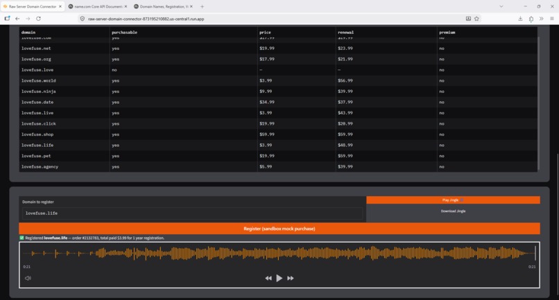 Raw Server Domain Connector – screenshot 8