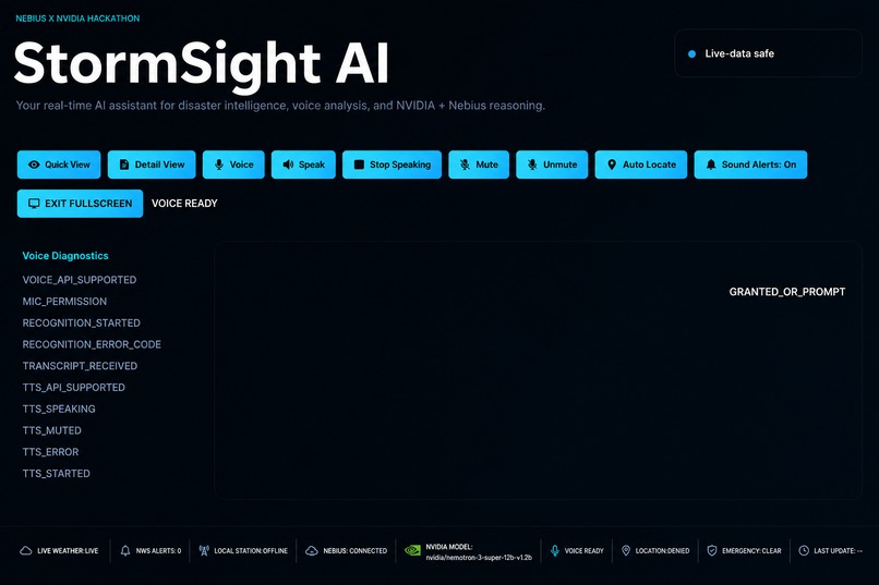 StormSight AI – screenshot 1