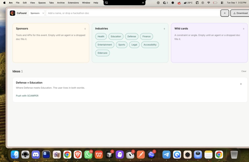 Cofound – screenshot 1