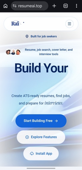 ​Resume AI: Instant ATS Optimizer – screenshot 1