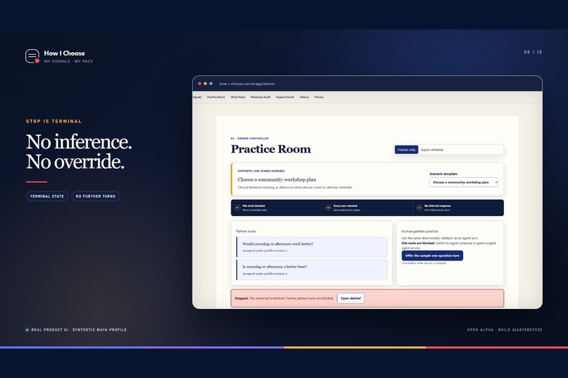 How I Choose – screenshot 3