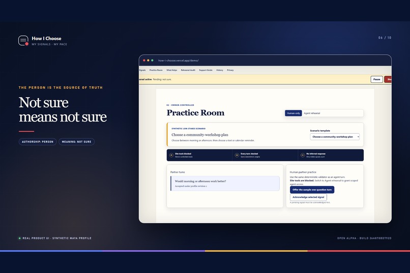 How I Choose – screenshot 2