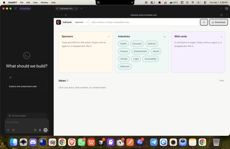 Cofound – screenshot 2