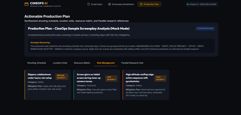 CineOps AI – screenshot 6