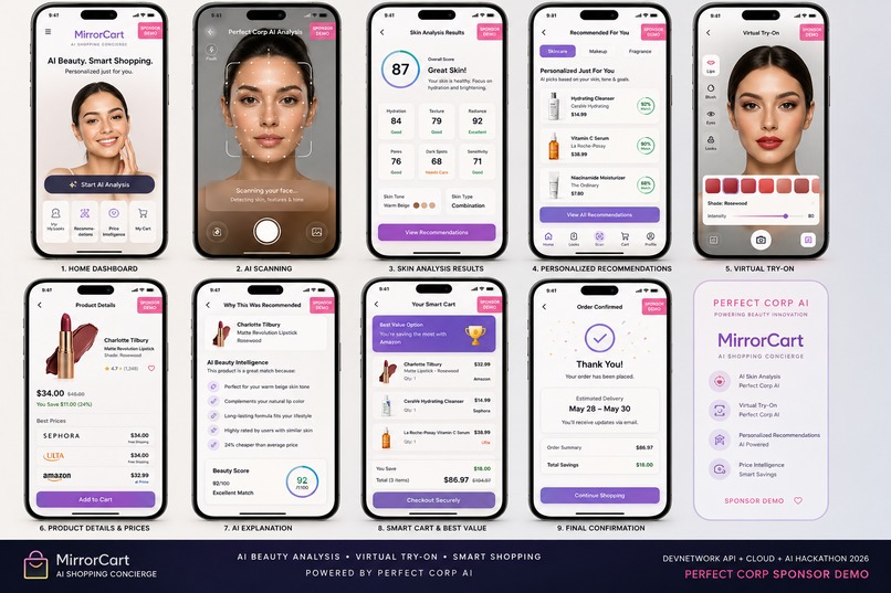 MirrorCart: AI-Powered AR Shopping Companion – screenshot 1