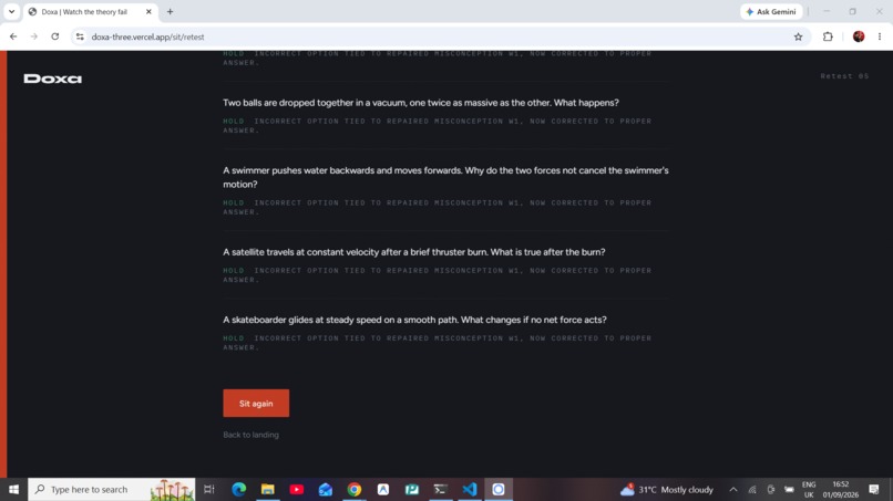 Doxa – screenshot 2