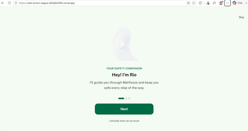 Mehfooze – screenshot 2