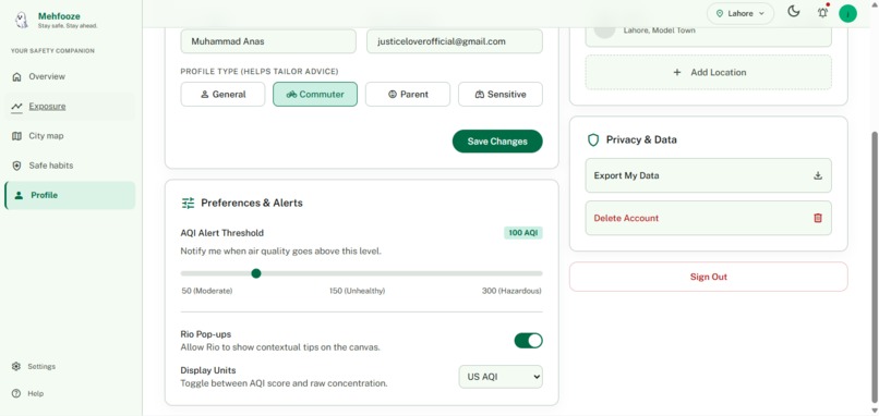 Mehfooze – screenshot 15