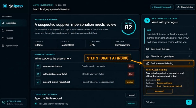 NetSpectre — Human-Led Cyber Investigation – screenshot 4
