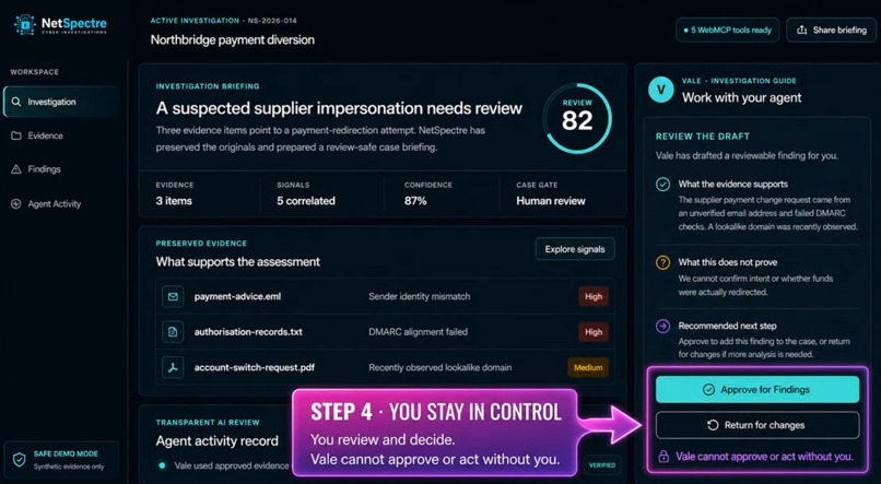 NetSpectre — Human-Led Cyber Investigation – screenshot 5
