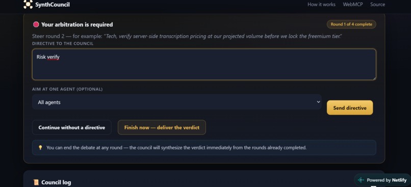 SynthCouncil – screenshot 5