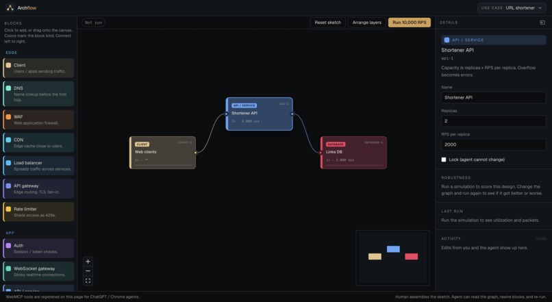 Archflow – screenshot 1