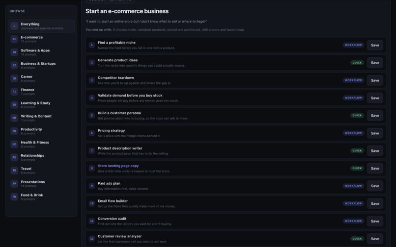 Prompt Lab – screenshot 3