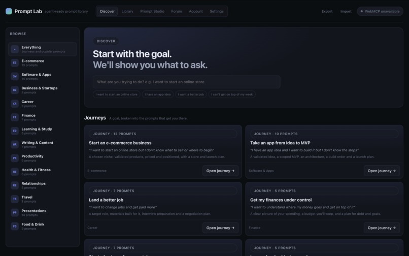 Prompt Lab – screenshot 5
