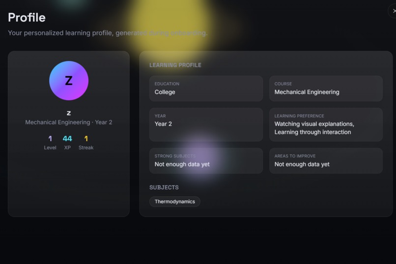 EduVerse - AI Personalized Space  – screenshot 2