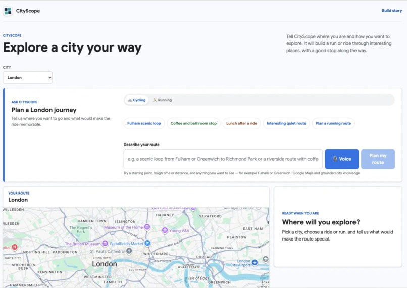 CityScope – screenshot 1