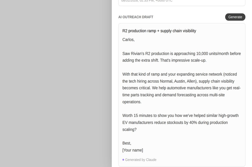 ScoutCRM – screenshot 4