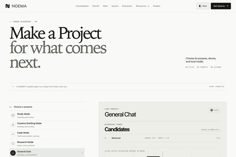 Noema Blueprint – screenshot 1