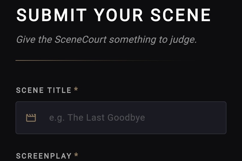 Scenecourt-agent – screenshot 4