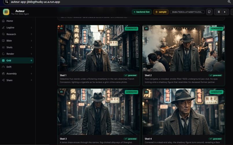 Auteur — The Film Bible Agent – screenshot 5