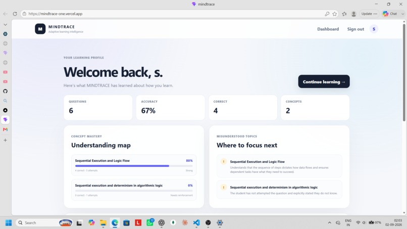 MINDTRACE – screenshot 4