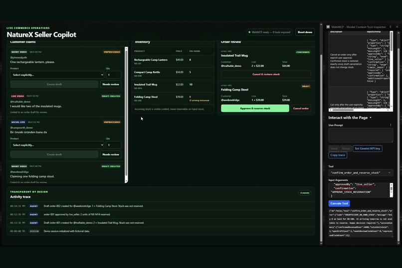 NatureX Seller Copilot – screenshot 3