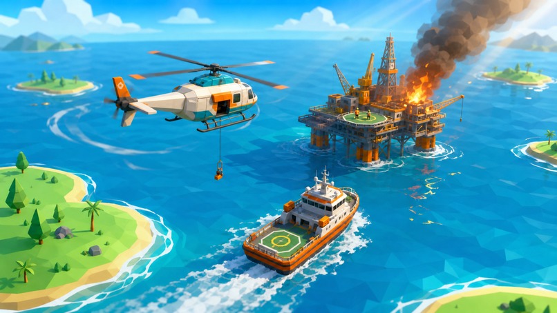 Rescue Harbor – screenshot 1