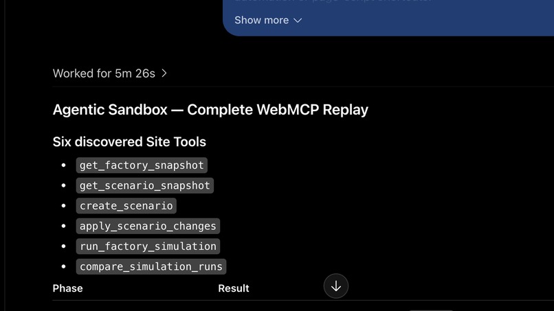 Agentic Sandbox – screenshot 3