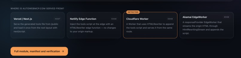 AutoWebMCP.com – screenshot 1