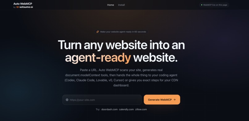 AutoWebMCP.com – screenshot 4