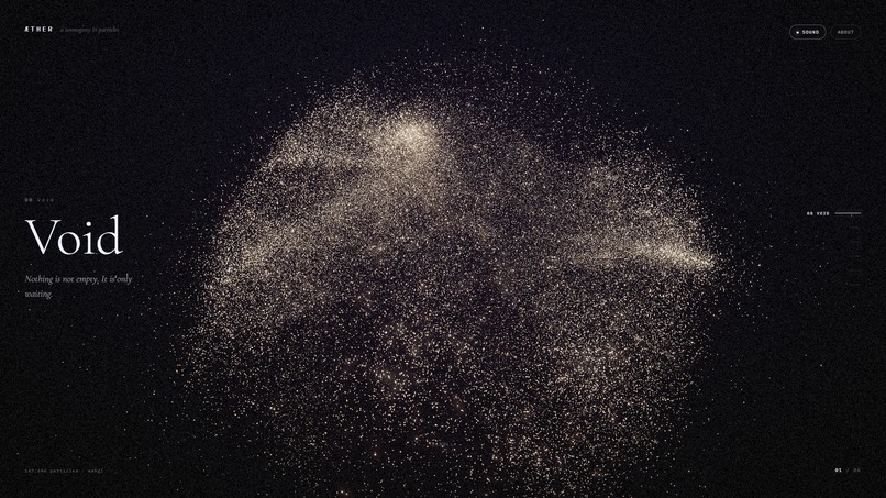 ÆTHER — a cosmogony in particles – screenshot 2