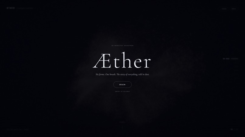 ÆTHER — a cosmogony in particles – screenshot 1