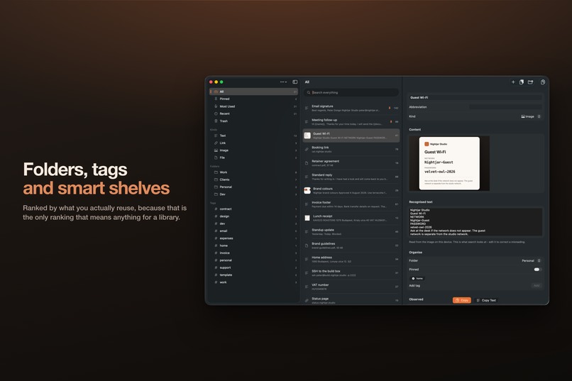 Fingertips: Snippets – screenshot 7