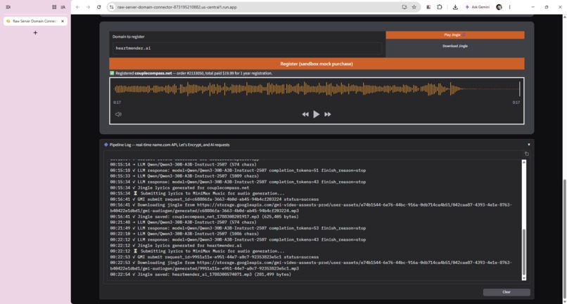 Raw Server Domain Connector – screenshot 10