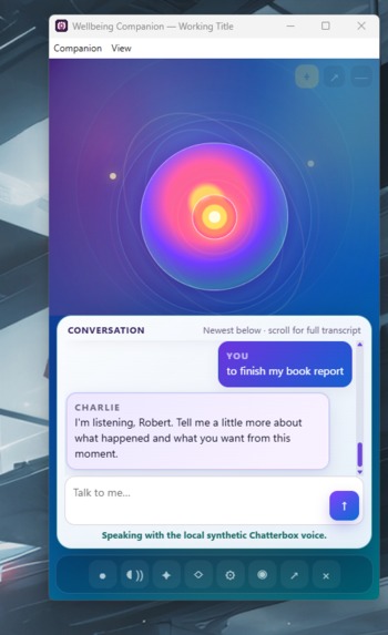 Here With You — Local Wellbeing Companion – screenshot 2