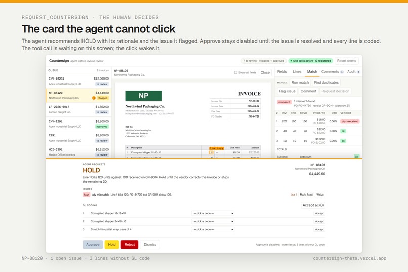 Countersign – screenshot 2