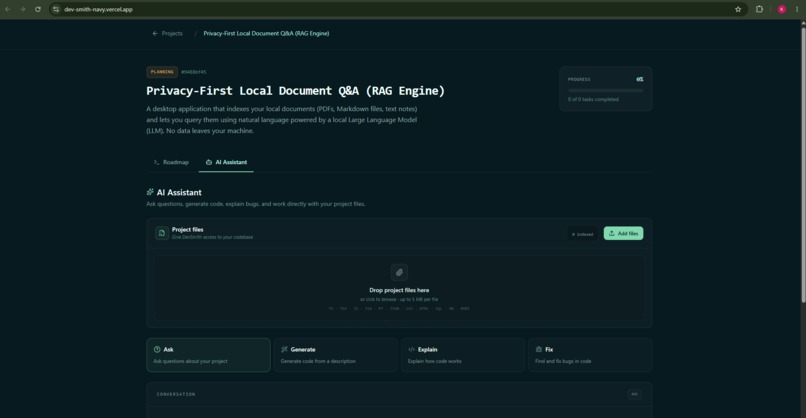 DevSmith – screenshot 4