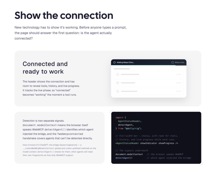 Dolly.dev — The UI layer for agent multiplayer – screenshot 5
