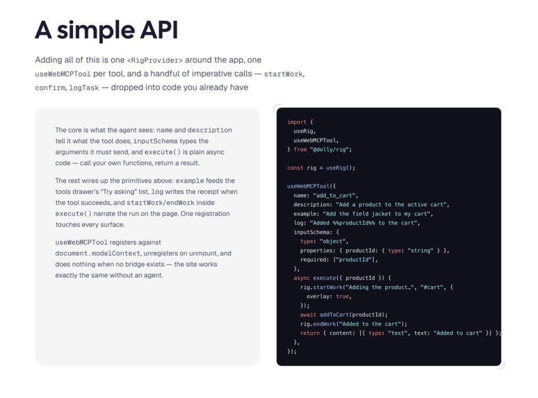 Dolly.dev — The UI layer for agent multiplayer – screenshot 10