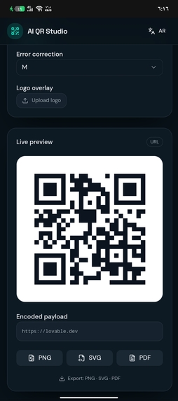 AI QR Studio – screenshot 2