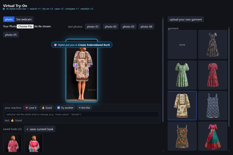 Virtual Try-On + AI Stylist – screenshot 5