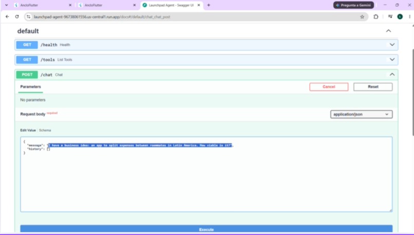 Launchpad — From Idea to Live Startup in Minutes – screenshot 3