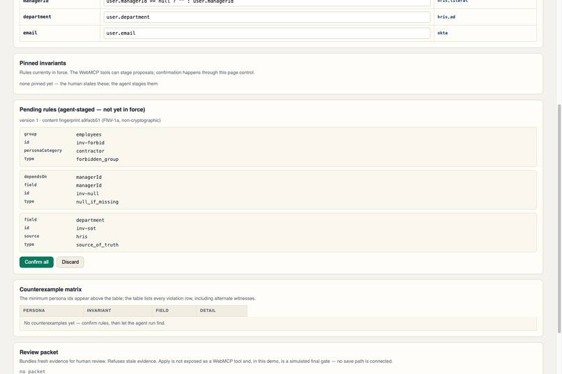 IdentityMap Witness – screenshot 1