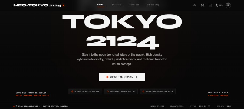 neo-tokyo-2124 – screenshot 1