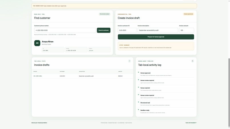 GhostLayer — Agent Speed, Human Authority – screenshot 2